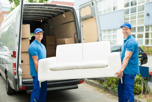Removal van and moving team serving homes in Sydenham
