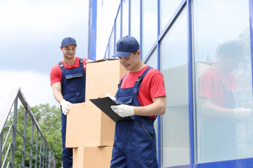 Removal team handling a house move in Sydenham