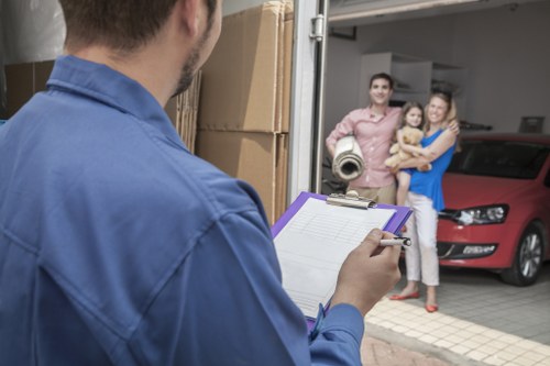 Local removals team handling stairs and access challenges in Sydenham