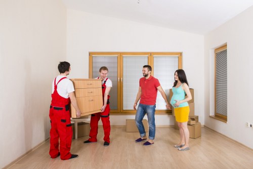 Man and van removals helping with a local move in Sydenham