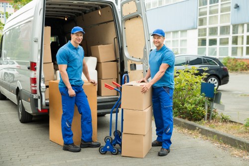 Preparation checklist and packed household items for a move in Sydenham