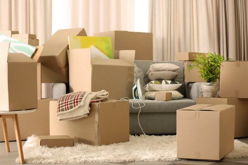 Commercial removal van service for business equipment and office furniture