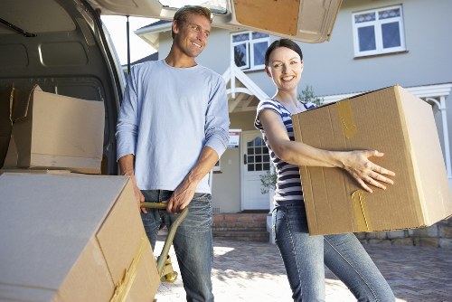 Removal van supporting a residential move near Sydenham